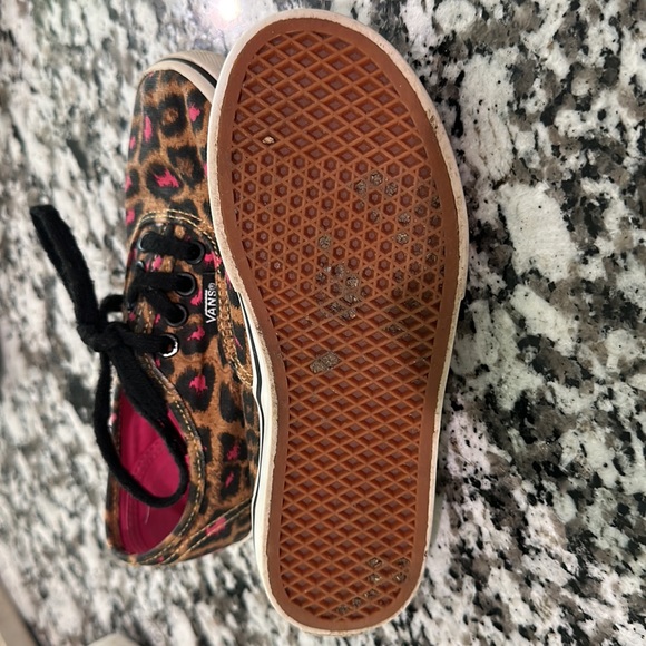 Girls cheetah tie vans - Picture 2 of 4
